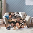 thumbnail image 5 of Blanket Ian Somerhalder Throw Flannel Blankets UltraSoft Micro Fleece Blanket Warm Cozy Plush Gift for Room Decoration Sofa,Office Bed car Camp Couch Beach, 5 of 9