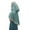 Sky Blue, variant on Women's Lace Trimmed Hooded Cape Vintage Style Prayer Headscarf Elegant Renaissance Shawl for Cosplay and Events