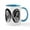 White/Blue Inside, variant on CafePress - Brides Of Dracula Mug - 11 oz Ceramic Mug - Novelty Coffee Tea Cup