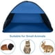 thumbnail image 5 of Refugio de playa emergente - Tienda de campaña portátil para playa anti-UV, a prueba de viento, tienda de pícnic para perros pequeños, gatos y otras mascotas pequeñas, azul, 5 of 5
