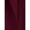 thumbnail image 5 of CHICWISH Women's Burgundy Classy Open Front Knit Coat, Size XL, 5 of 8