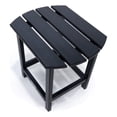 thumbnail image 3 of LuXeo Corona Outdoor Contemporary Recycled Plastic Side Table in Black, 3 of 5
