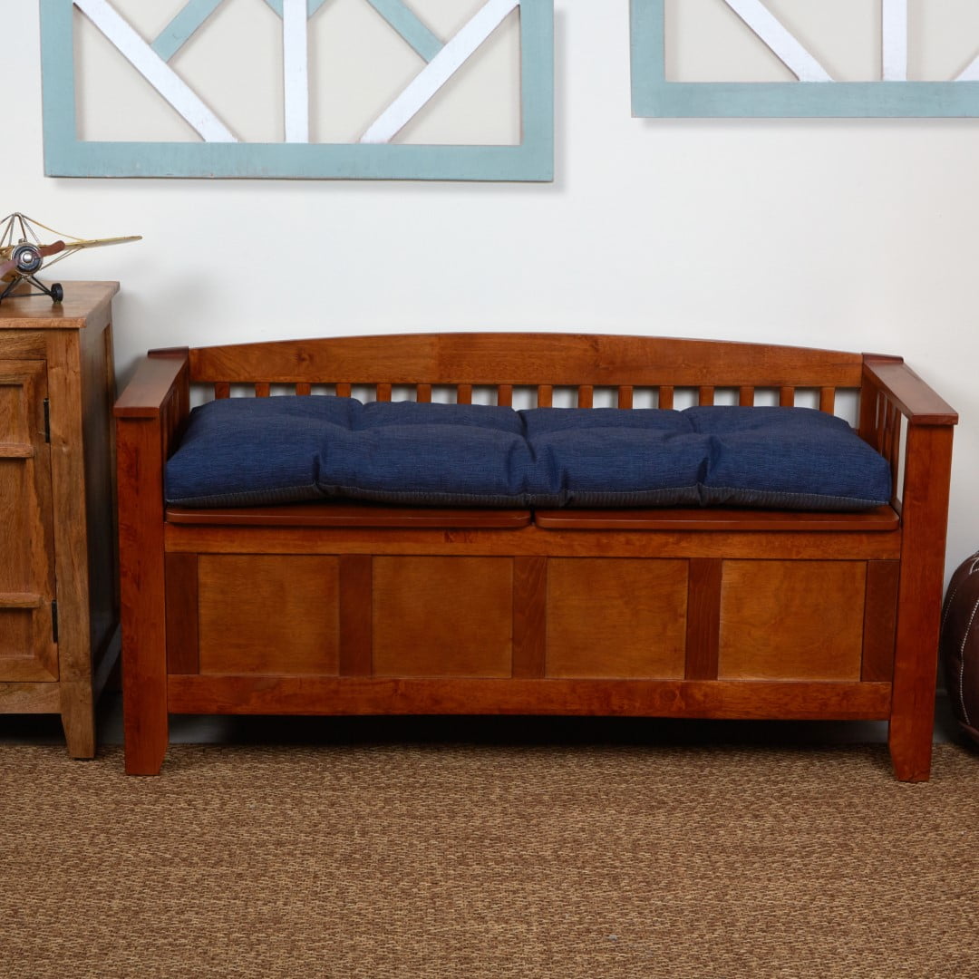 Klear Vu The Gripper Non Slip Tufted Omega Universal Bench Cushion 43 x 14 x 3