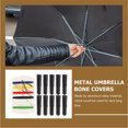 thumbnail image 3 of FUTUREORYY 10Ud Cubiertas Plásticas Para Varillas De Plegable En Color Negro Repuestos Resistentes, 3 of 6