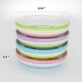 thumbnail image 5 of Euro Ceramica, Inc. Euro Ceramica Charlotte Stoneware Assorted Pasta Bowls (Set of 4) - 8.54 in. x 8.54 in. x 2.17 in., 5 of 5