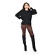thumbnail image 5 of Suéter de punto con brillo Roman Fashion /Juvenil, 9388 (Negro) negro M, 5 of 5