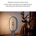 thumbnail image 1 of Lámpara LED de mesa Mini Balance luz creativa carga USB Control Ehuebsd táctil interruptor de suspensión de aire medio magnético luz nocturna decoración del hogar, 1 of 8