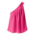 thumbnail image 3 of Sngxgn Camisole Stretch Womens Tank Top, Soft Blend Camisole Tank Top(Hot Pink,XL), 3 of 4