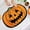 B, variant on Pumpkin Ghost Bath Mat Soft Halloween Bathroom Rug Non Slip Cute Spooky Pumpkin Ghost Bathroom Decoration Halloween Decor for Home Bedroom Shower Floor