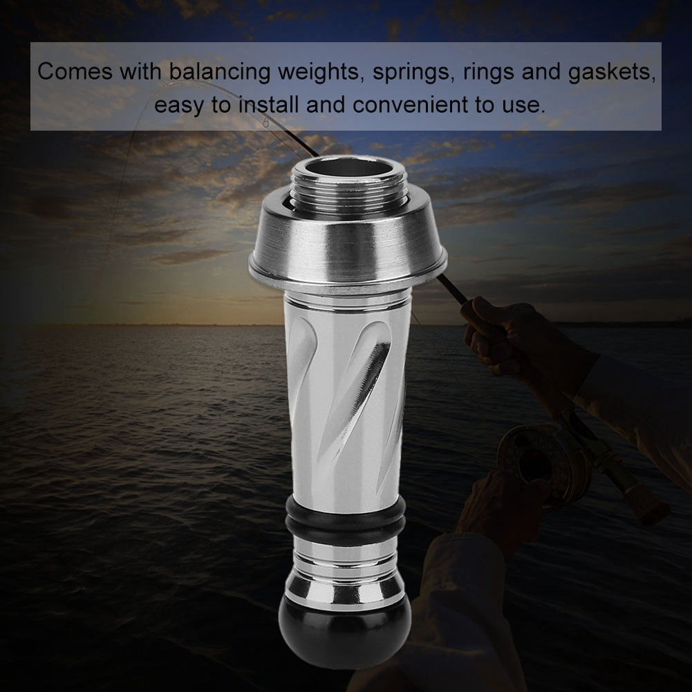 Premium Adjustable Anti Collision Fishing Reel Wheel Balancer Balance Device Fishing Accessory Tool For Anglers With Customizable Weights Springs And Rings Precision Control Grey