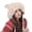 Beige, variant on Mosey Autumn Winter Women Beanie Hat Cute Ears Fixing Rope Solid Color Ear Windproof Korean Style Fluffy Knitting Hat for Daily Wear