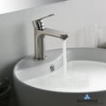 thumbnail image 3 of Blossom Single Handle Lavatory Faucet - Brush Nickel F0111902, 3 of 11