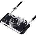 thumbnail image 1 of Estuche para cámara retro 3D, estuche a prueba de golpes para iPhone 12Pro XS Xr Max 7 8 Plus, cordón extraíble JM, 1 of 5