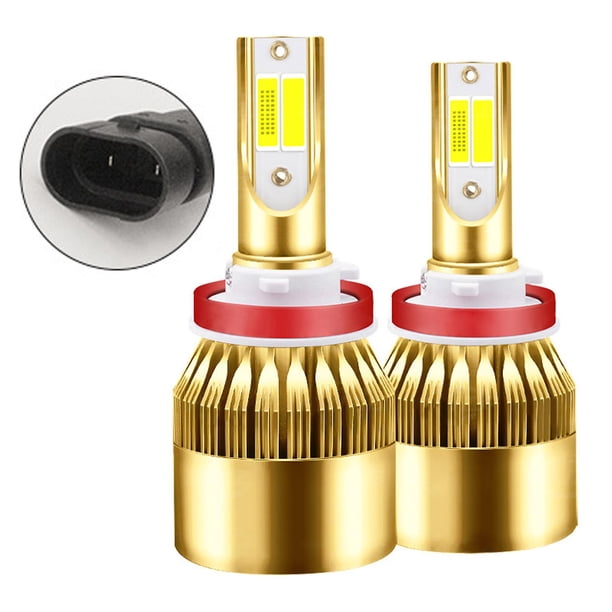 H11 Bombilla Led para faros delanteros de coche, haz alto y bajo 9005 9006 H1 Hb3 H4 Hb2, iluminación única