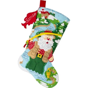Bucilla Felt Applique 18 Stocking Making Kit, in The
