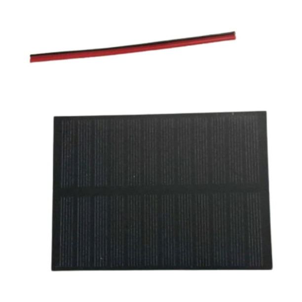 Mini panel solar de 1,5 W y 12 V, módulo de celda DIY monocristalino para , de teléfono móvil con cable