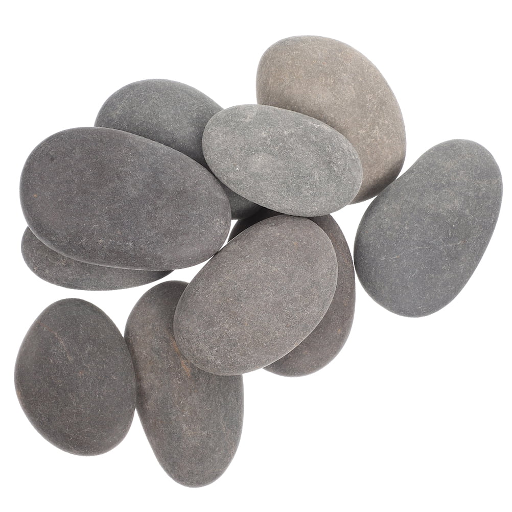 20 Pcs Rock Painting For Adults Kindness Stones Pebble Art Supplies Decorating Child Grey