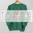 thumbnail image 3 of Smupbvky Womens Halloween Print Sweatshirts Fall Witch Graphics Tops Long Sleeve Crew Neck Pullover Holiday Casual (XL, Green), 3 of 5