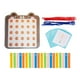 thumbnail image 4 of Juguete de madera con cordones, material didáctico, dibujos animados, habilidades motoras finas para bebés de 3, 4, 5 y 6 años Oso, 4 of 9