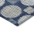 thumbnail image 4 of Addison Rugs Chantille Indoor/Outdoor Transitional Geometric Navy Washable Rectangle Rug, 8' x 10', 4 of 6