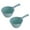 Blue-1, variant on Kitchen Ladle Spoon, Cooking Utensil, Plastic Scoop, Large 12 Oz Capacity, for Serving Soup, Sauce, and Batter, 1-pack, White, by FAJHHA