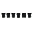 thumbnail image 4 of Yinanstore 5x6 Pieces Iron Guitar Through Body String Ferrules Replacement Parts Black, 4 of 8