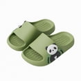 thumbnail image 3 of TOWED22 Kids Slide Sandals, Boys Girls Water Shoes Cute Slippers for Beach Pool (Toddler/Little Kid)(Light Green,12), 3 of 5
