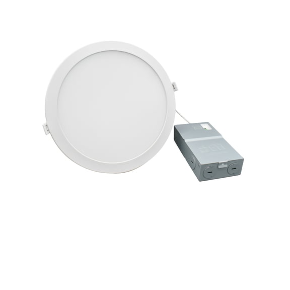 ETI Lighting 8" Ultra Bright LED Canless Downlight, 1600 Lumen, Adjustable 5CCT, Triac Dimming, 120V, 63324101