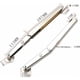 thumbnail image 5 of Paquete de 2 elevadores de tapa neumáticos (200 N/44 lb), soporte de tapa con resorte de gas de alta resistencia, 5 of 5
