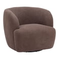 thumbnail image 2 of Chaise Pivotante Govan Brun, 2 of 7