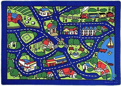 childs road play mat