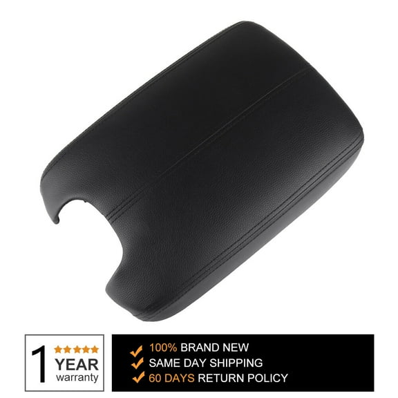 cciyu Armrest Center Console Lid Cover   Base Black Armrest Covers Replacement fit for 2008-2012 For Honda For Accord