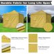 thumbnail image 2 of InstaHibit 9.6x9.6Ft Pop up Canopy Top Cover 4 Sidewalls UV50+ for Replacement InstaHibit Modern, 2 of 11