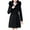Black, variant on JGGSPWM Women's Winter Puffer Coat Thicken Fleece Lined Down Jacket Waterproof Faux Furry Trim Detachable Hooded Parka Coffee XL