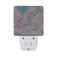 thumbnail image 2 of LED Sensor Night Light Dusk to Dawn Auto ON & Off, Plug-in Rainbow Colors Unicorn, 2 of 7
