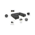thumbnail image 2 of Meridian Furniture Tremblay Grey Velvet Modular Sectional, 2 of 13