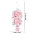 thumbnail image 3 of Simulation Flower Mornings Glorys Vines, Artificial Hanging Plants for Home Dining Table Decoration, Realistic Eucalyptus Leaf Ceiling Hanging Decor for Living Rooms, Patios, 3 of 6