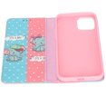 thumbnail image 4 of Funda para teléfono con billetera de cuero PU con tarjetero y cubierta protectora con tapa protectora con botón magnético para Iphone 12 Pro, 4 of 8