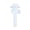 White, variant on 4 PCS Toilet Seat Screws, Replacement Plastic Toilet Seat Screws,Toilets Seats Hinge Bolts Screw,Durable Toilet Seat Bolts Replacement Kit for Fixing The Top Seats,2.55 inch(White)