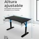 thumbnail image 4 of Escritorio ACTECK ERGO DESK PRO ED757 Ergonimico Hasta 100kg 3 Ajustes de altura Iluminación RGB + Porta Vaso Negro AC-941433, 4 of 6