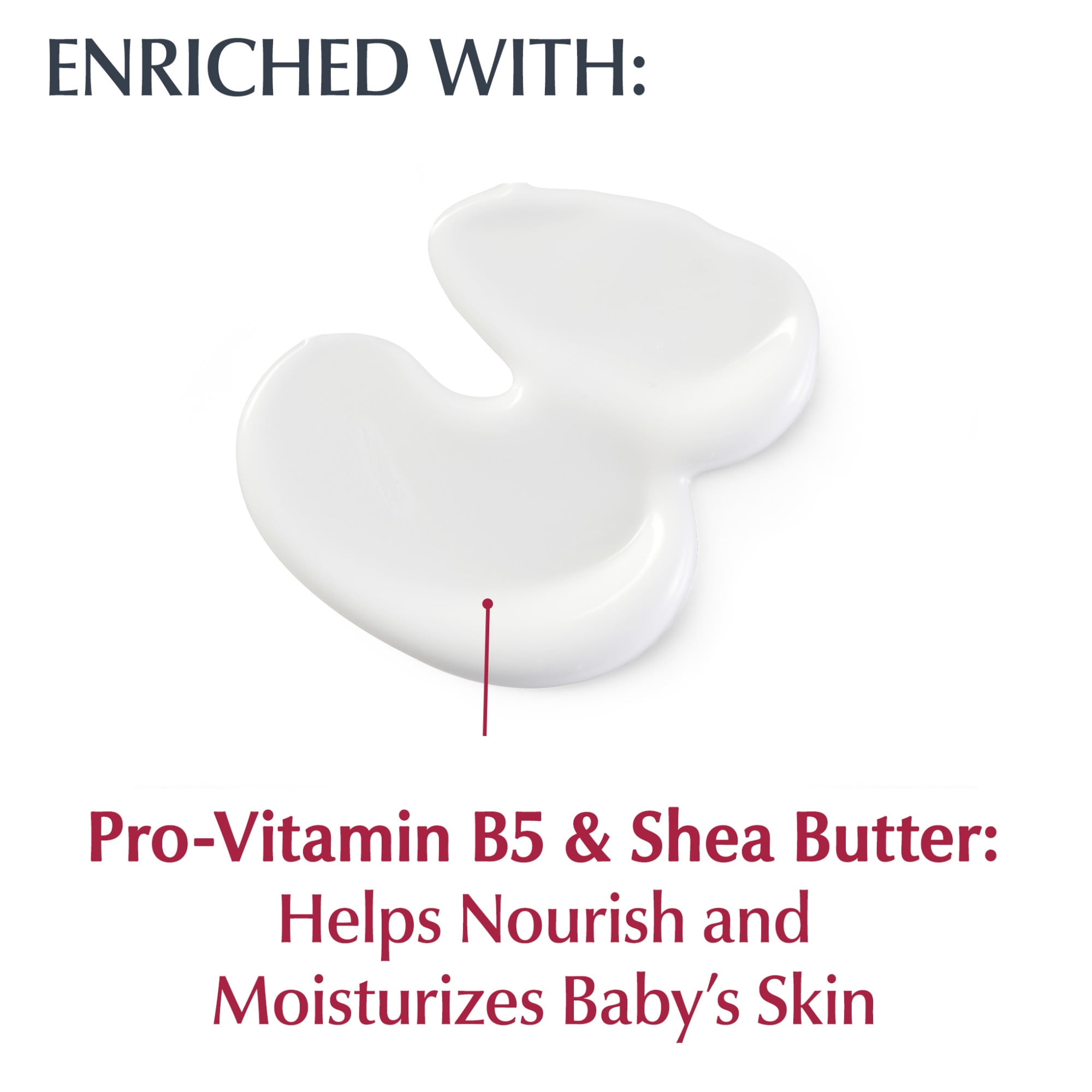 (3 pack) Eucerin Baby Lotion with Provitamin B5 and Shea Butter, Hypoallergenic, Fragrance Free, 13.5 fl oz