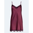 thumbnail image 6 of Joyspun Women’s Lace Trim Stretch Satin Chemise, Sizes S-3X, 6 of 6