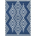 thumbnail image 2 of Addison Rugs Chantille Indoor/Outdoor Transitional Diamonds Navy Washable Rectangle Rug, 8' x 10', 2 of 6
