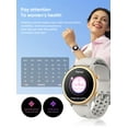 thumbnail image 2 of Reloj inteligente KEEPONFIT para mujer con monitor de frecuencia cardíaca y SpO2, 2 of 7