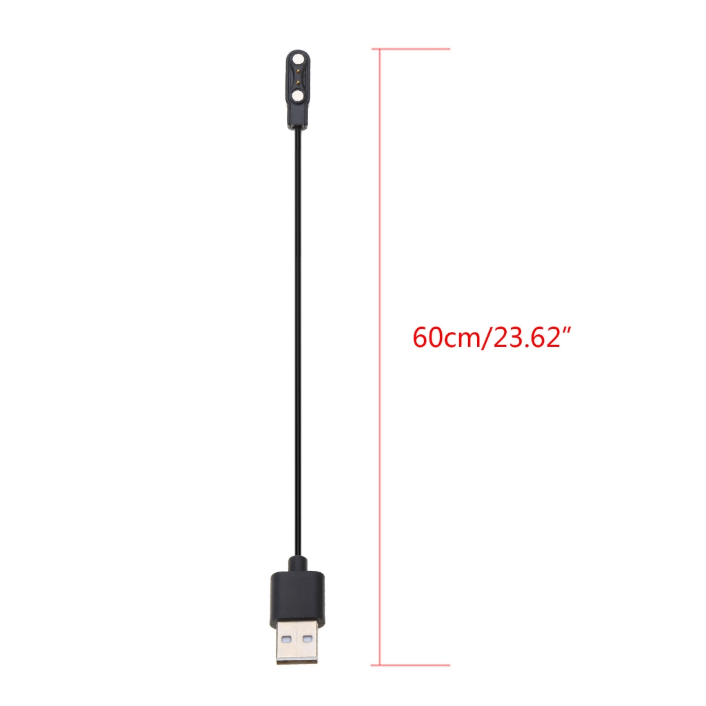 Cavo Di Ricarica E Dock Per Smartwatch LUONENG G28 - Alimentatore USB, Nero, Lunghezza 1m