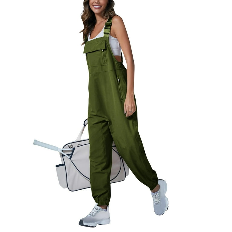 Army green jumpsuit outfit new arrivals