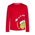 thumbnail image 3 of The Grinch Men’s Matching Family Pajama Set, 2-Piece, Sizes S-3XL, 3 of 4