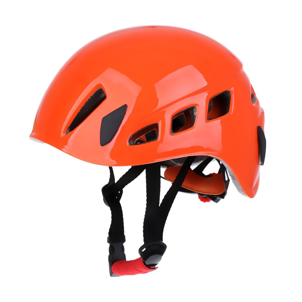 Scaffolding Rock Climbing Hard Hat 25.7x20.5cm Orange