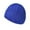 Blue, variant on cfhntfmh Beanie Hats for Men Women Soft Stretch Foldable Winter Hats Warm Slouchy Plain Cable Knitted Beanie Caps