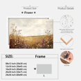 thumbnail image 2 of Butterflies and Wildflowers Meadow Poster Canvas Print Vintage Floral Landscape Wall Art Aesthetic Room Decoration Set For Home Bedroom Dorm Bathroom Wall Decor Framed, 2 of 6